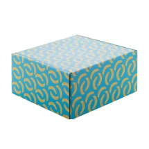 Kerstcadeaubox | Karton | 175 x 85 x 175 mm | Op maat gemaakt | Full colour bedrukt