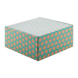 Christmas gift box | Cardboard | 200 x 95 x 200 mm | Custom made | Festive season
