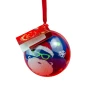 Christmas bauble for socks | Incl. ribbon & custom card | ⌀10cm | Sustainable