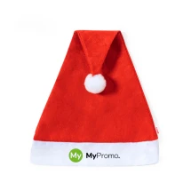 Christmas hat | rPET | 30 x 43 cm | Soft band | Pom pom