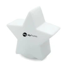Lampe | PVC | 6 LED changeantes | En forme d'étoile