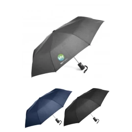 Foldable umbrella | Fibreglass, metal & rubber | Ø96cm | Automatic | Made in Europe