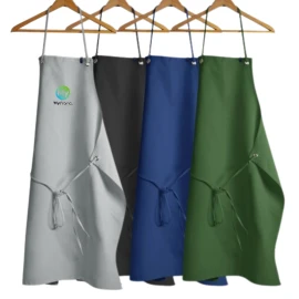 Apron | Organic cotton 220gr/m² | 90x70 cm | Metal eyelets | Made in Europe
