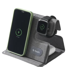 Station de charge sans fil | ABS et PU recyclés | 3 en 1