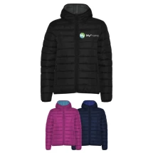 Roly damen-Isolierjacke | 100% polyester | 290 g/m² | Kapuze