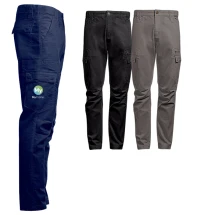 Werkbroek | Polyester & katoen 200g/m² | 8 zakken | Elastisch taille systeem