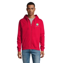 SOL'S Zip-Hoodie | Baumwolle 260 g/m² & Polyester | Kängurutasche