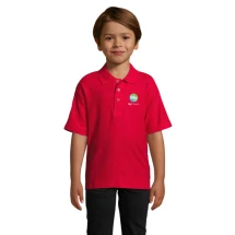 SOL'S poloshirt | Katoen 210 g/m² | Voor kinderen | Versterkingsband op de nek | 3 knopen