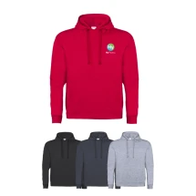 Hoodie | Biologisch katoen 280 g/m² & gerecycled polyester | Maten XS–3XL | Buikzak | GRS-gecertificeerd