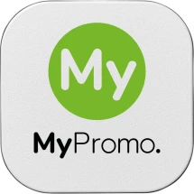 Vierkante onderzetter | Gerecycled kunststof & gelamineerd papier | 9,5x9,5cm | Duurzaam