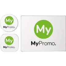 XXL Muismat & onderzetters set | Gerecycled papier | 24x19cm | 3 stuks