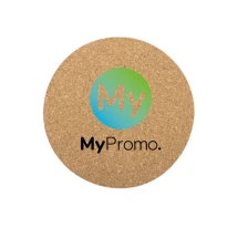 Ronde onderzetter | Kurk | Ø10x0.5cm | Naturel