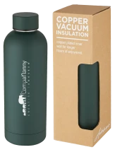 Compananny thermos bottle | Sleek design | Stainless steel & Silicone | 500ml