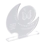 Trophäe | Transparentes PMMA | Benutzerdefinierte Form 10x15cm | Mit Sockel | Hergestellt in Frankreich