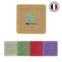 Marseille zeep | Kartonnen doosje 280g/m² | 30g | Geur van arganolie | Gemaakt in Frankrijk