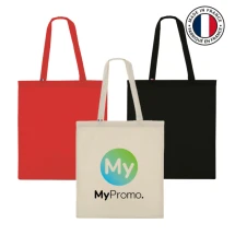 Draagtas | Katoen | 36x40cm | Max. belasting van 8-9kg | Verschillende kleuren | Gemaakt in Frankrijk