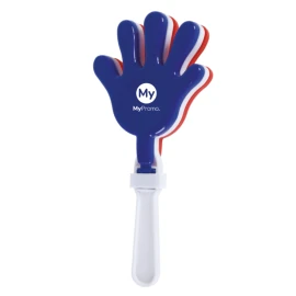 Tricolor hand clapper | Plastic | 18.2 x 8.6 x 2 cm