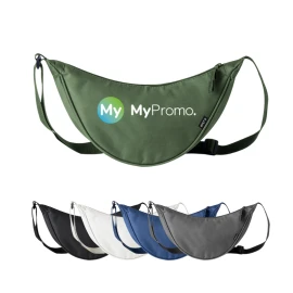 Crossbody waist bag | rPET | 340×170×110 mm | Sustainable | Full-colour print