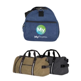 Duffle bag | Recycled cotton canvas | 270x480x270 mm | Sustainable