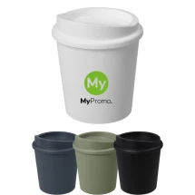 Beker met deksel | PP | 200ml | Gemaakt in het VK | Verpakt in composteerbare zak