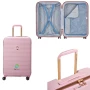Delsey Paris Freestyle suitcase | ABS and Polycarbonate | 70L | TSA Combination Lock | Double wheels