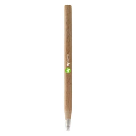 Ballpoint pen | Beech wood | Black ink | Removable cap
