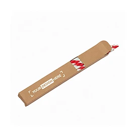 Set kleiner Papierstrohhalme