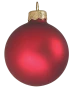Printed Christmas bauble | Glass | 60mm | Made in Europe