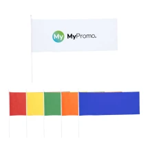 Flag | Polyester | 80x30cm | With white pole