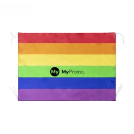Regenbogenflagge | Polyester | Befestigungsriemen