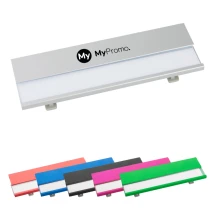 Naamplaatje | Aluminium | Met vervangbaar papier