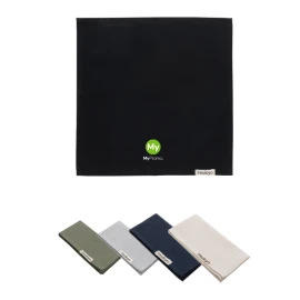 Tovaglioli da tavola | Cotone riciclato | 45x45cm | Set da 4 pezzi | Sostenibile