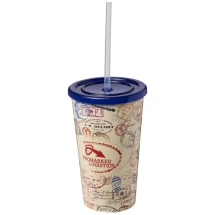 Tasse isolée à double paroi | Silicone | 350 ml | Fabriqué au Royaume-Uni