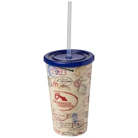 Tasse isolée à double paroi | Silicone | 350 ml | Fabriqué au Royaume-Uni