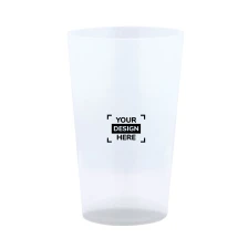 Eco cup | PP | 330ml | Réutilisable et biodégradable | Impression en quadrichromie