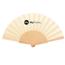 Handwaaier | Hout, katoen en polyester | 42,5x23 cm | Duurzaam