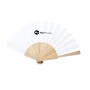 Hand fan | Wood & rPET | Print on the fabric | 42,5 x 23 cm | Sustainable