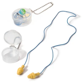 Ear plugs | PP | With cord | Cord: 60cm