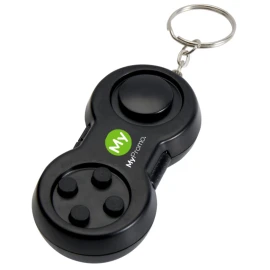 Fidget-Schlüsselanhänger | ABS-Kunststoff, Silikon & Eisen | Gamecontroller-Design | Tragbarer Stressabbau