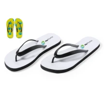 Flip flops | PVC & Polyester | 100% customisable soles | Sublimation print | Cheap