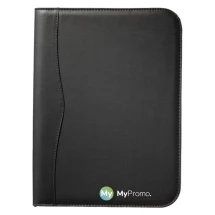 A4 Zippered portfolio | Imitation leather | Compartment and zipper pocket