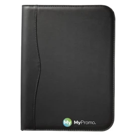 A4 Portfolio met ritssluiting | Imitatieleer | Compartiment en ritsvak