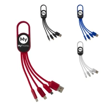 Oplaadkabel-set | 4 aansluitingen | Ophanghaak