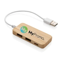 USB-Hub | Bamboo | USB Typ-C