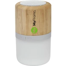 Enceinte Bluetooth | Bambou | Avec lumière