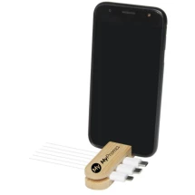 Range-câbles | Bambou | Bureau organisé