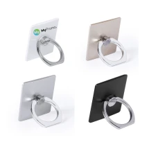 Telefoonhouder | Zilver en goud | Telescopische vingerring