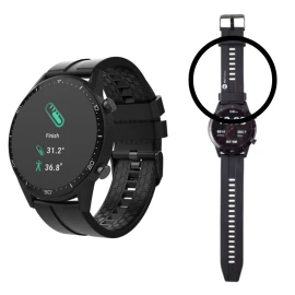 Prixton smartwatch | PU & metal | Incl. touch screen and camera