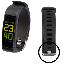 Prixton smartband | ABS Plastic | Aanraakscherm en thermometer
