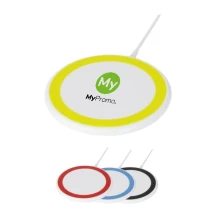 Draadloze oplaadpad | ABS | 10W | Met een extra metalen ring
